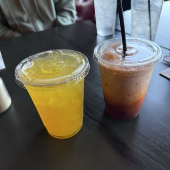 Pho Nom - Passion fruit lemonade and Thai tea. - Vietnamese Near Me - San Diego, California Pho Nom - Passion fruit lemonade and Thai tea. - Vietnamese Near Me - San Diego, California