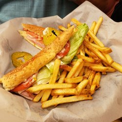 Slim jim sandwich