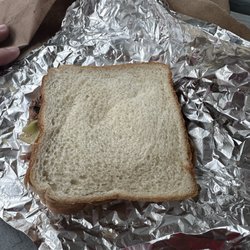 Jones Bar-B-Q Diner - Plain bread sandwich