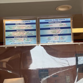 Carolina Glazed Donuts - Menu - Coffee & Tea Near Me - Durham, North Carolina