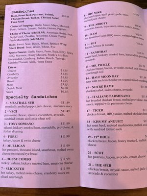 Menu photo 4 Mr. Pickle's Sandwich Shop Belmont, CA Menu photo 4 Mr. Pickle's Sandwich Shop Belmont, CA