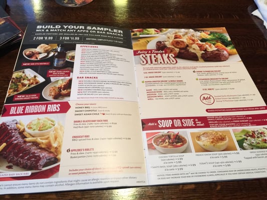 Menu photo 2 Applebee's Grill + Bar Red Bluff, CA Menu photo 2 Applebee's Grill + Bar Red Bluff, CA