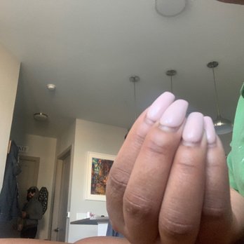 Lowry Nail Spa  - Here is Cindy's ugly nails after 3 weeks. And she is prejudice - Nail Salons Near Me - Denver, Colorado
