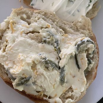 Tri-State Bagels - Jalapeño cheddar cream cheese - Bagels Near Me