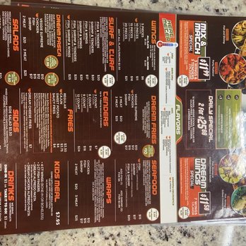 Dream Wings - menu - Chicken Wings Near Me - Houston, Texas Dream Wings - menu - Chicken Wings Near Me - Houston, Texas