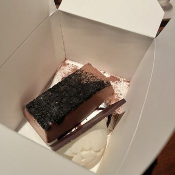Different Pointe of View - Upside down chocolate cheesecake - rich & smooth - New American Near Me - Phoenix, Arizona