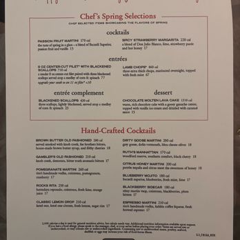 Ruth's Chris Steak House - Our special anniversary menu - Steakhouses Near Me - Pasadena, California Ruth's Chris Steak House - Our special anniversary menu - Steakhouses Near Me - Pasadena, California