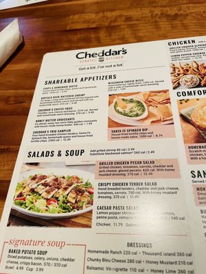 Menu photo 3 Cheddar's Scratch Kitchen Mount Juliet, TN Menu photo 3 Cheddar's Scratch Kitchen Mount Juliet, TN