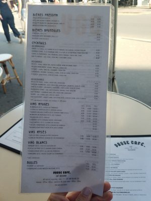 Menu photo 2 Pause Café Paris, 75 Menu photo 2 Pause Café Paris, 75
