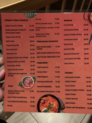 Menu photo 1 Miss Saigon New York, NY