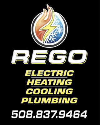 Rego Electric Heating Cooling & Plumbing Logo