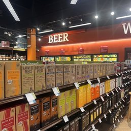 a wide selection of wines