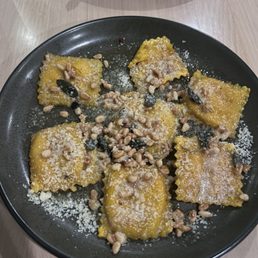 Butternut squash ravioli
