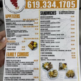 Habibi Mediterranean Grill - Mediterranean Near Me - Santee, California