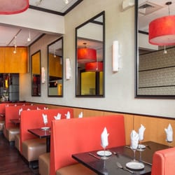 The Four Walls Wallpaper and Design - Interior Design project Of Four Spoons Thai Bistro In Newton Mass.