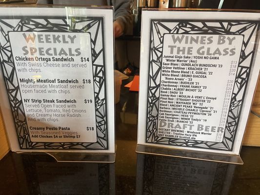 Menu photo 7 Side Door Wine Bar & Cafe Mammoth Lakes, CA Menu photo 7 Side Door Wine Bar & Cafe Mammoth Lakes, CA