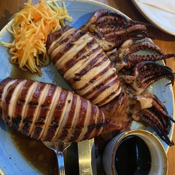 Avenida Restaurant - Two huge squid's! - Filipino Near Me - San Mateo, California