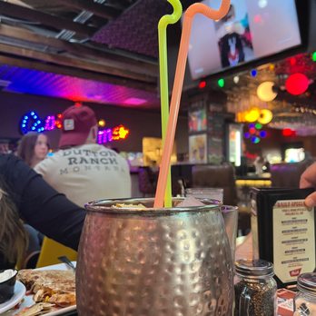 The Porch - Shareable Giant American Fig Mule - as big as my head!! - Sports Bars Near Me - Phoenix, Arizona The Porch - Shareable Giant American Fig Mule - as big as my head!! - Sports Bars Near Me - Phoenix, Arizona