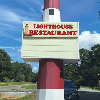 The Lighthouse Restaurant - Out front - Seafood Near Me - Irvington, Alabama