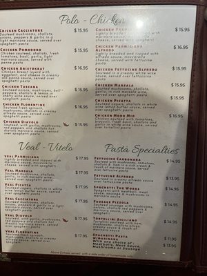 Menu photo 5 Milano's Lawton, OK