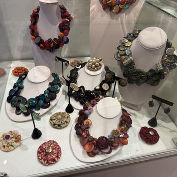 F. Dorian - Button necklaces - Arts & Crafts Near Me - San Francisco, California F. Dorian - Button necklaces - Arts & Crafts Near Me - San Francisco, California