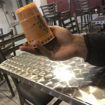 BAMBU - T4. Blended Thai Tea - Bubble Tea Near Me - Dorchester, Massachusetts