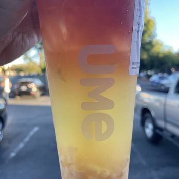 Ume Tea - Lychee & Watermelon Green Tea - Bubble Tea Near Me - San Jose, California