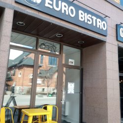 Euro Bistro - Front of the restaurant (their new location on Elgin St).
