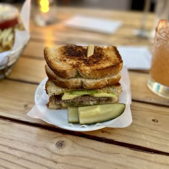 Everson Royce Bar - Patty Melt w/ Avocado - Bars Near Me - Los Angeles, California Everson Royce Bar - Patty Melt w/ Avocado - Bars Near Me - Los Angeles, California
