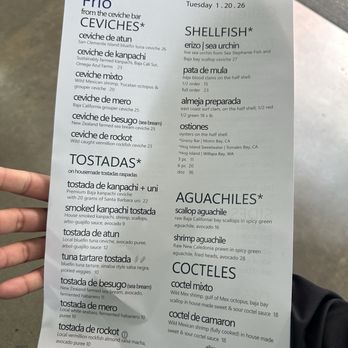 Holbox - Menu - Latin American Near Me - Los Angeles, California Holbox - Menu - Latin American Near Me - Los Angeles, California