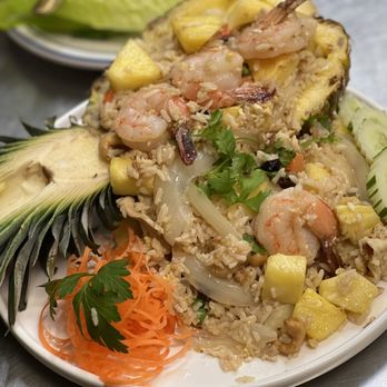 Thai Village Restaurant - Pineapple Fried Rice - Thai Near Me - Pleasant Hill, California Thai Village Restaurant - Pineapple Fried Rice - Thai Near Me - Pleasant Hill, California