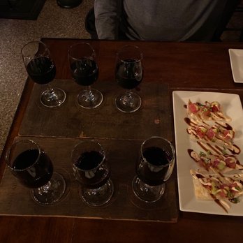 The Vine - 2 flights and Ahi Crisps - Wine Bars Near Me - Folsom, California The Vine - 2 flights and Ahi Crisps - Wine Bars Near Me - Folsom, California