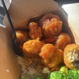 ORANGE CHICKEN BOWL ORANGE CHICKEN BOWL