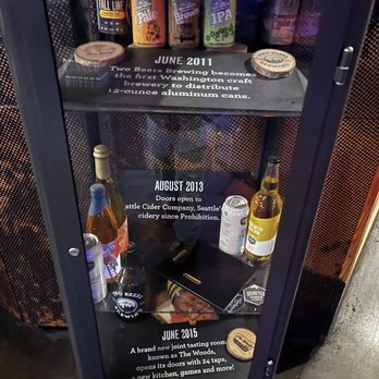 Seattle Cider Taproom - History area - Breweries Near Me - Seattle, Washington