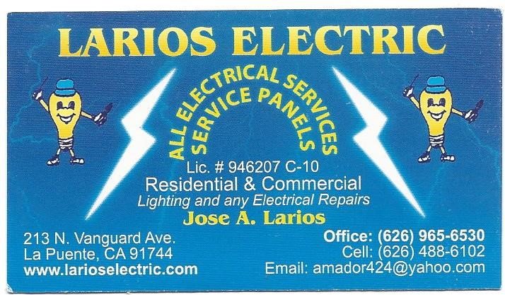 Slide of Larios Electric
