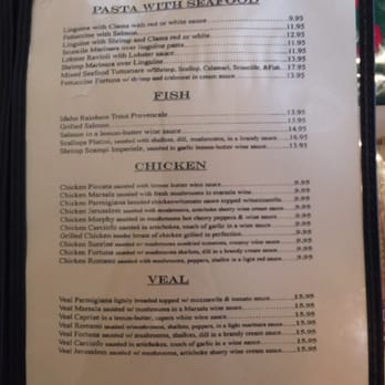 Rays Italian Bistro - My main complaint came when we got our ticket. Spaghetti was $7.95 and he charged us $9.95. Salmon $11,95; he charged us $14.95 - Italian Near Me - Midland, Texas Rays Italian Bistro - My main complaint came when we got our ticket. Spaghetti was $7.95 and he charged us $9.95. Salmon $11,95; he charged us $14.95 - Italian Near Me - Midland, Texas