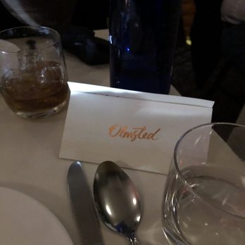 Olmsted - Lavender drink & sparkling water - New American Near Me - Brooklyn, New York
