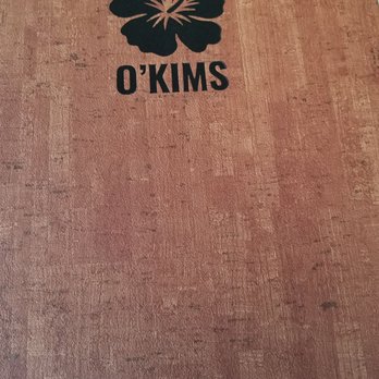 O'Kims - Menu cover - Korean Near Me - Honolulu, Hawaii O'Kims - Menu cover - Korean Near Me - Honolulu, Hawaii