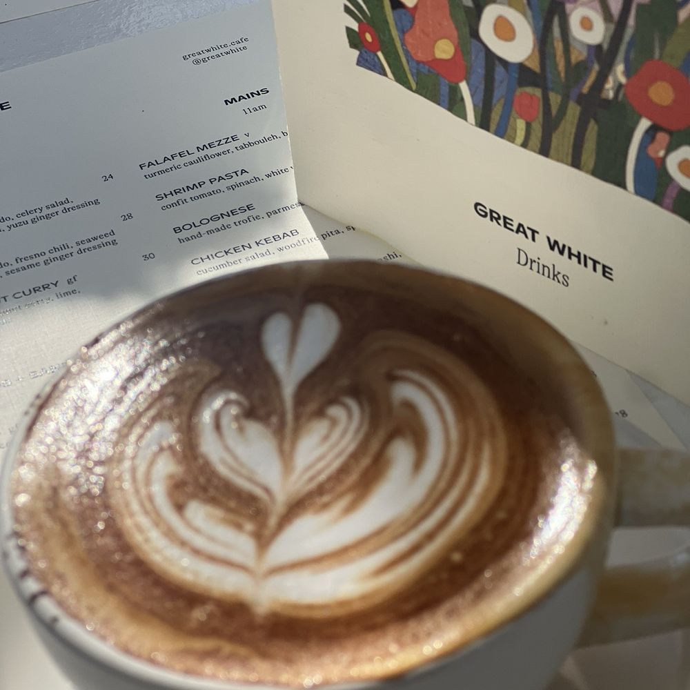 Great White - Coffee - Cafes Near Me - Los Angeles, California