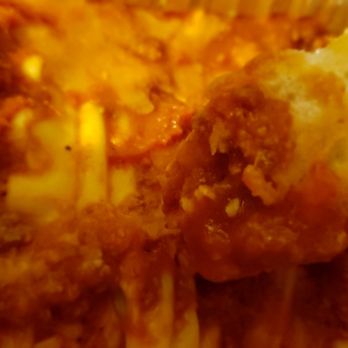 Barbiere's Italian Inn - Oh yah shove that great garlic bread into the lasagna and enjoy. - Italian Near Me - Milwaukee, Wisconsin