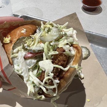 The Crack Shack - Coop Deville Sandwich - New American Near Me - Encinitas, California