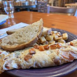 Egg white caprese omelette with sourdough toast and breakfast potatoes for the win. Authentic western vibe recommended by the locals. Egg white caprese omelette with sourdough toast and breakfast potatoes for the win. Authentic western vibe recommended by the locals.