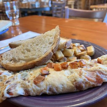 Nora's Fish Creek Inn - Egg white caprese omelette with sourdough toast and breakfast potatoes for the win. Authentic western vibe recommended by the locals. - American Near Me - Wilson, Wyoming Nora's Fish Creek Inn - Egg white caprese omelette with sourdough toast and breakfast potatoes for the win. Authentic western vibe recommended by the locals. - American Near Me - Wilson, Wyoming