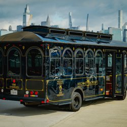 Madame Morbid's Trolley Tours - A view of the derrier.