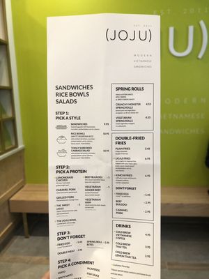 Menu photo 8 JoJu New York, NY