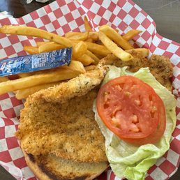 Tenderloin sandwich Tenderloin sandwich