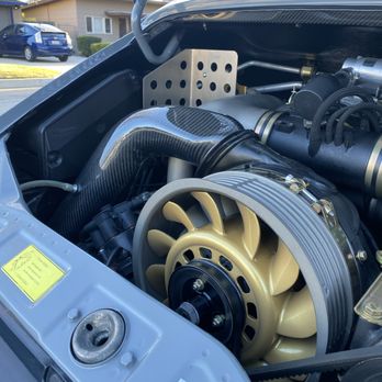 Elite Mobile Detailing - Engine bay detail on the Porsche - Car Wash Near Me Elite Mobile Detailing - Engine bay detail on the Porsche - Car Wash Near Me