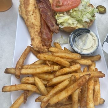 Buoy 44 Seafood Grill - Flounder BLT - Seafood Near Me - Virginia Beach, Virginia