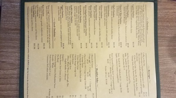 Menu photo 6 Patty's Eggnest Edmonds, WA