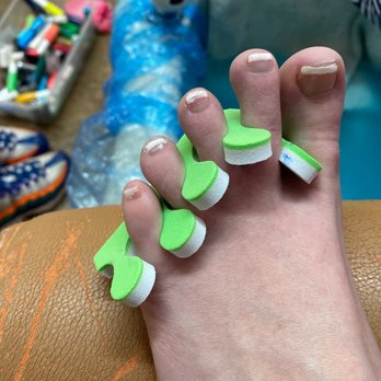 Cali Nails - "French" pedicure - Nail Salons Near Me - Washington, Georgia Cali Nails - "French" pedicure - Nail Salons Near Me - Washington, Georgia